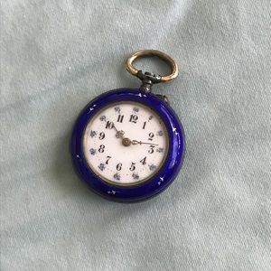 Vintage pocket watch pendant
